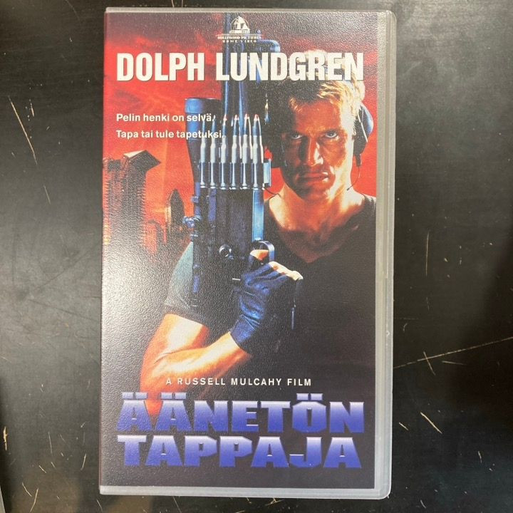 Äänetön tappaja VHS (VG+/M-) -toiminta/jännitys-